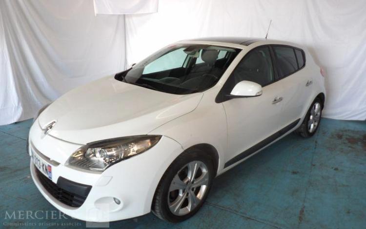 RENAULT MEGANE 1,5 DCI 110CH ENERGY DUYNAMIQUE BLANC AV-313-KN