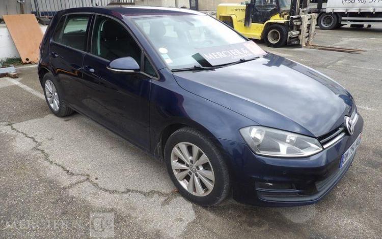 VOLKSWAGEN GOLF 1.6 TDI 16V BLUE MOTION  S&S 90 CV BLEU DM-754-NQ