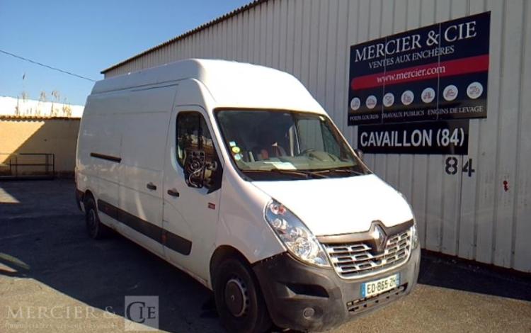 RENAULT MASTER GCF 3500 L3H3 BOIS DCI 135 BLANC ED-865-ZH