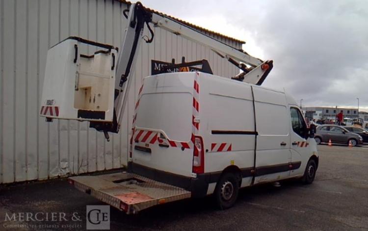 RENAULT MASTER NACELLE SUR VL 14M  1323H 2.3 DCI 16V 110CV BLANC EL-635-TR