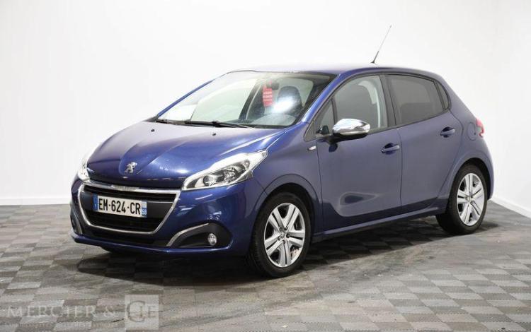 PEUGEOT 208 1,2 PURETECH 80 STYLE BLEU EM-624-CR