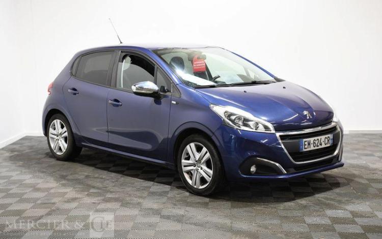 PEUGEOT 208 1,2 PURETECH 80 STYLE BLEU EM-624-CR