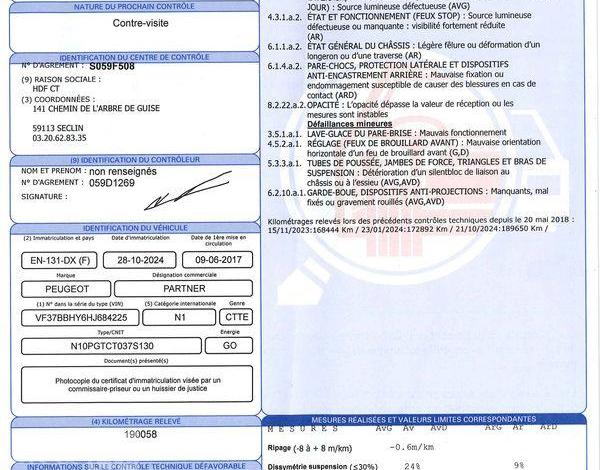 PEUGEOT PARTNER 1.6 BLUEHDI 100 PREMIUM PACK GRIS EN-131-DX