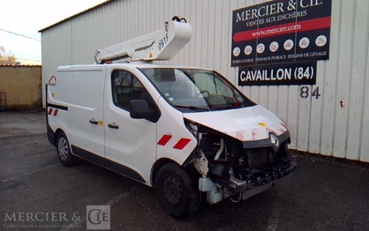 RENAULT TRAFIC L1H1 1.6 DCI 16V 115CV NACELLE SUR VL 9M  091F 557H BLANC EP-270-CS