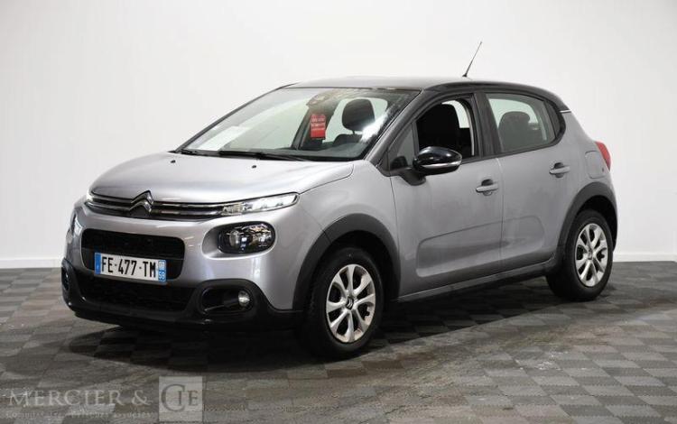 CITROEN C3 1,2 PURETECH 80CH FEEL GRIS FE-477-TM