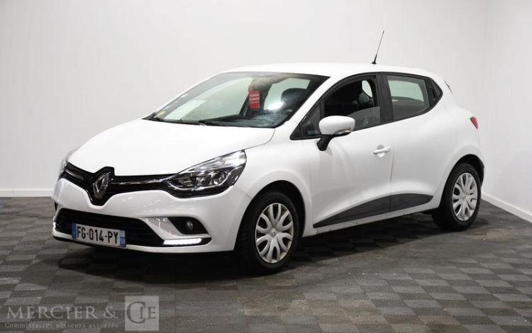 RENAULT CLIO STE AIR MEDIANAV 1,5 DCI 75 BLANC FG-014-PY