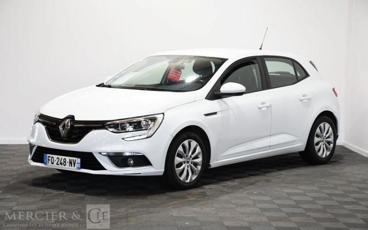 RENAULT MEGANE STE AIR NAV 1,5 BLUE DCI 115 BLANC FQ-248-NV