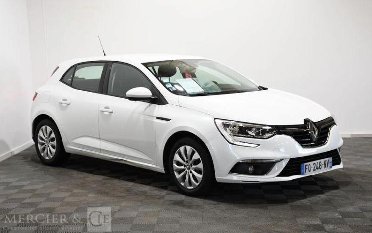 RENAULT MEGANE STE AIR NAV 1,5 BLUE DCI 115 BLANC FQ-248-NV