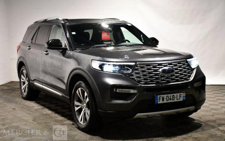 FORD EXPLORER 3.0 ECOBOOST 457CH PLUG-IN HYBRID PLATINUM GRIS FW-048-LF