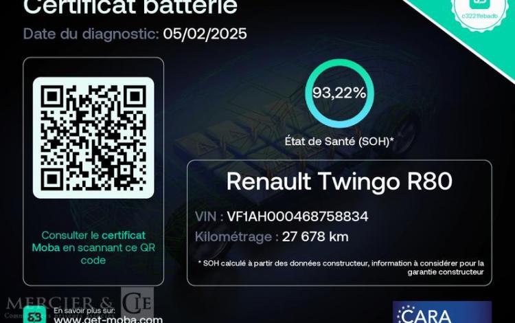 RENAULT TWINGO E-TECH LIFE ACHAT INTEGRAL BLANC GF-529-GM