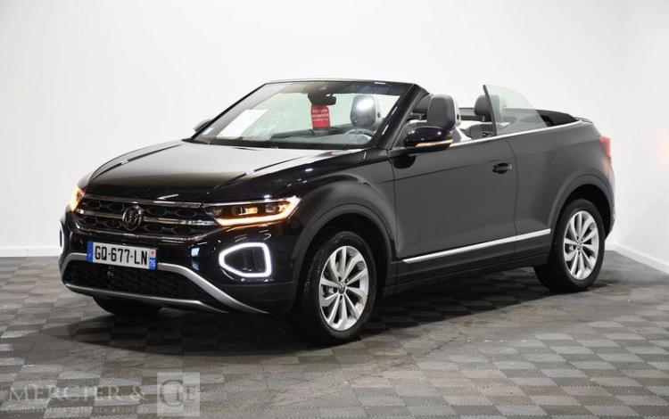 VOLKSWAGEN T ROC CAB FL 1,0 TSI 110CH BVM6 STYLE NOIR GQ-677-LN