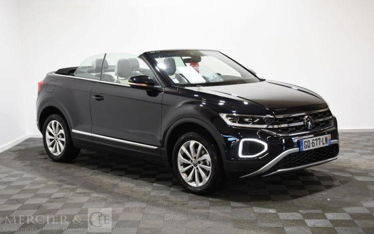 VOLKSWAGEN T ROC CAB FL 1,0 TSI 110CH BVM6 STYLE NOIR GQ-677-LN