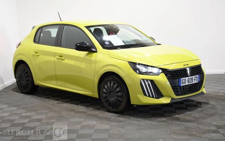 PEUGEOT 208 A,E 1,2 PURETECH 100 ACTIVE JAUNE GX-826-FX