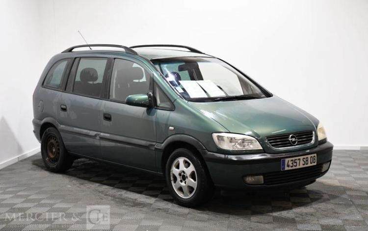 OPEL ZAFIRA 2.0 DTi 100 7 PLACES VERT 4357SB08