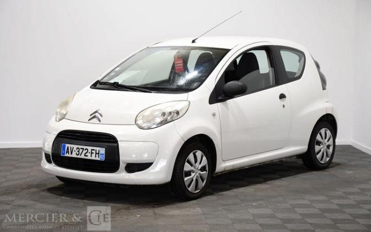 CITROEN C1 1,0 70 BLANC AV-372-FH