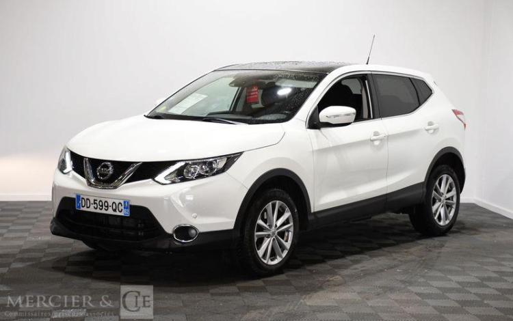 NISSAN QASHQAI 1.6 DCI 130 CONNECT EDITION 2WD X-TRONIC BLANC DD-599-QC