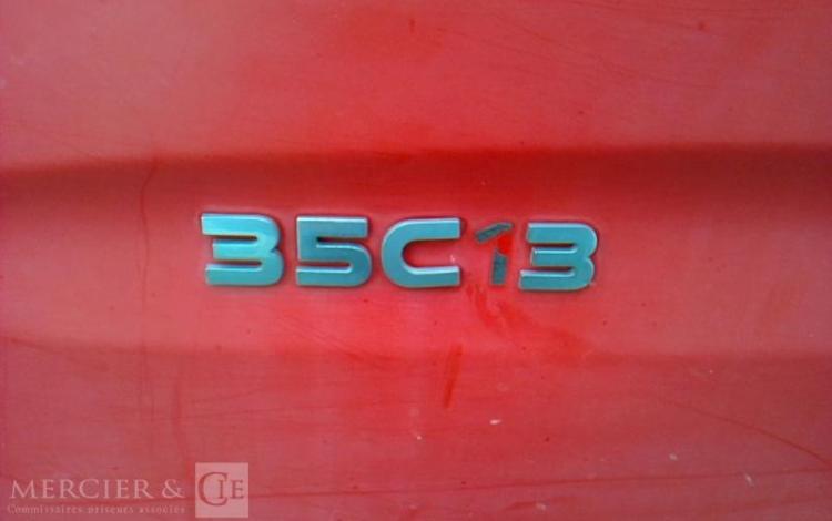 IVECO 35C13 BENNE DOUBLE CABINE ROUGE DE-611-JA