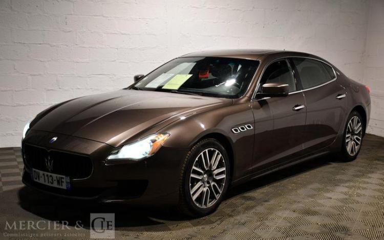 MASERATI QUATTROPORTE 3,0 TURBO D 275CH GRANLUSSO BVA GRIS DV-113-WF