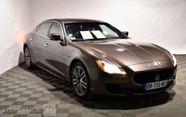 MASERATI QUATTROPORTE 3,0 TURBO D 275CH GRANLUSSO BVA GRIS DV-113-WF