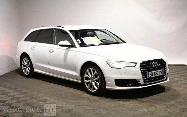 AUDI A6 AVANT 3,0 TDI 220 AMBITION LUXE QUATTRO S-TRONIC BVA BLANC EB-627-PN