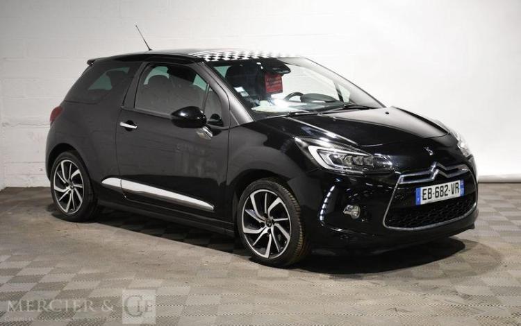 DS DS3 1,6 BLUEHDI 120 SPORT CHIC NOIR EB-682-VR