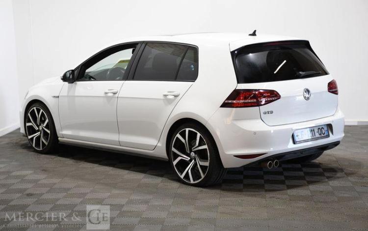 VOLKSWAGEN GOLF 2.0 TDI 180 BLUEMOTION GTD DSG BVA BLANC EF-211-QC