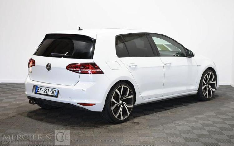 VOLKSWAGEN GOLF 2.0 TDI 180 BLUEMOTION GTD DSG BVA BLANC EF-211-QC