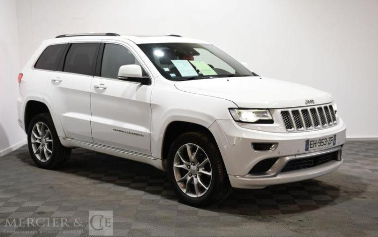 JEEP GD CHEROKEE OVERLAND SUMIT IV 3,0CRD V6 4X4 250CH BLANC EH-953-ZF