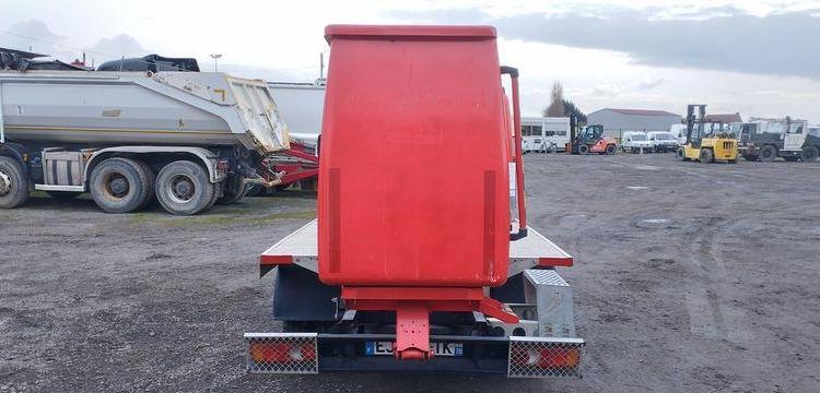 NISSAN CABSTAR AVEC NACELLE FRANCE ELEV TOPY11 – 10M – 1160 HEURES – 124439 KMS ROUGE EJ-747-TK