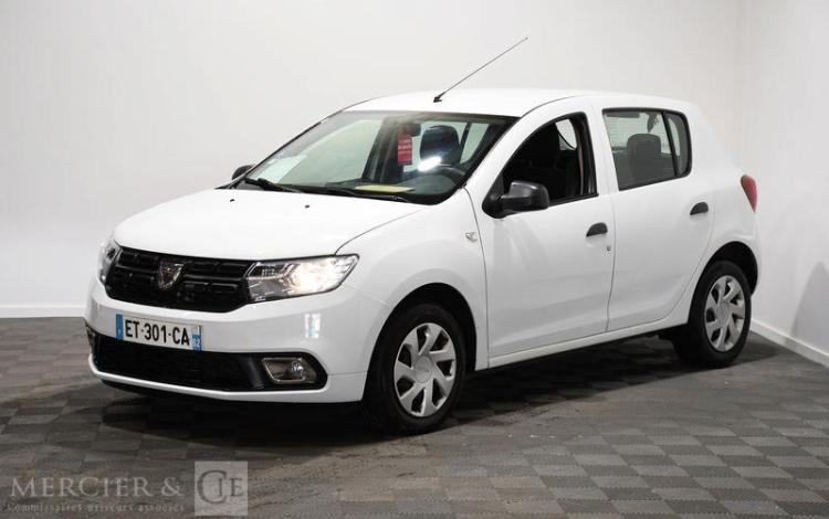 DACIA SANDERO AMBIANCE 1,0 SCE 75 BLANC ET-301-CA