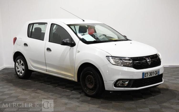 DACIA SANDERO AMBIANCE 1,0 SCE 75 BLANC ET-301-CA