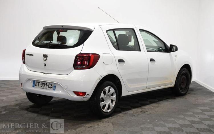 DACIA SANDERO AMBIANCE 1,0 SCE 75 BLANC ET-301-CA