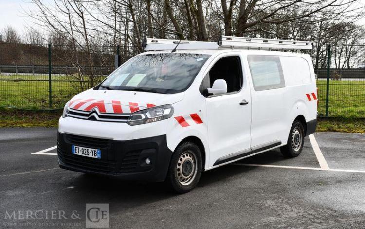 CITROEN JUMPY FOURGON 1.6 BLUEHDI 95 XL L3 DBL CAB  BUSINESS BLANC ET-925-YB