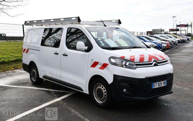 CITROEN JUMPY FOURGON 1.6 BLUEHDI 95 XL L3 DBL CAB  BUSINESS BLANC ET-925-YB