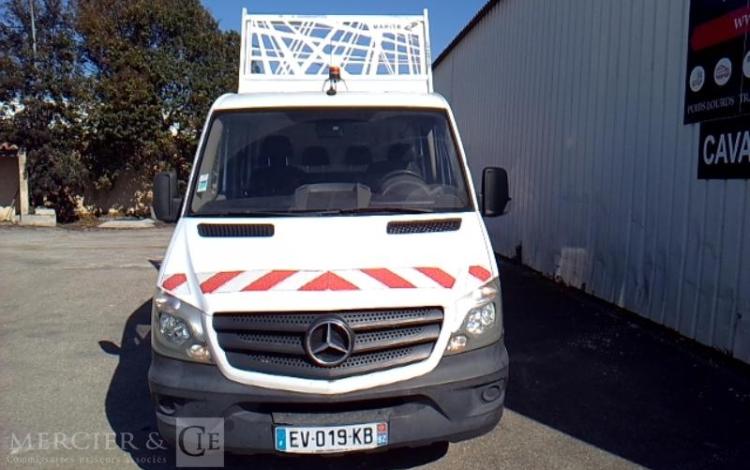 MERCEDES SPRINTER 314 CDI BENNE DOUBLE CABINE BLANC EV-019-KB