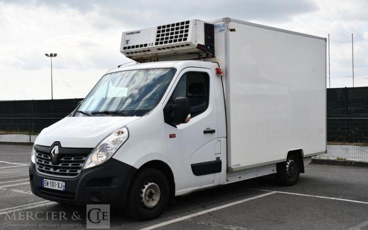 RENAULT MASTER F3500 2,3 DCI 130 CAISSE FRIGO – 206933KM – AN 2018 BLANC EW-101-XJ