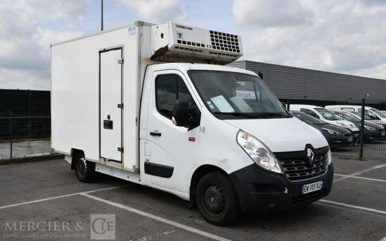 RENAULT MASTER F3500 2,3 DCI 130 CAISSE FRIGO – 206933KM – AN 2018 BLANC EW-101-XJ