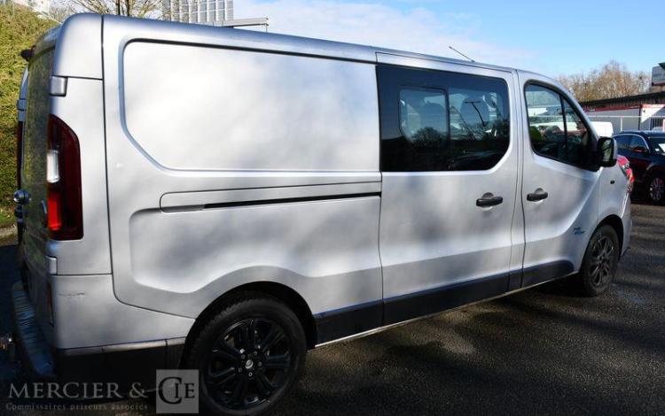 FIAT TALENTO FOURGON L2H1 ECOJET CABINE APPROFONDIE 6 PLACES BARRES DE TOIT GRIS FB-369-HB