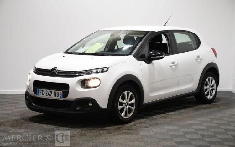 CITROEN C3 BLUEHDI 100CH FEEL BUSINESS BLANC FC-247-WB