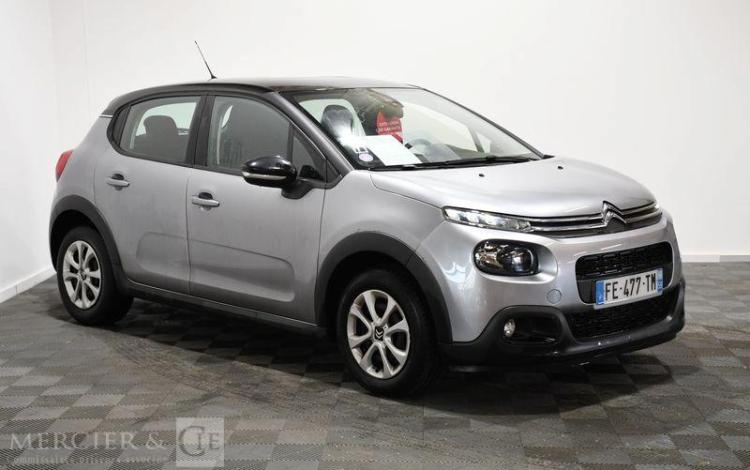 CITROEN C3 1,2 PURETECH 80CH FEEL GRIS FE-477-TM