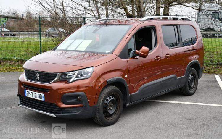 PEUGEOT RIFTER ALLURE LONG BLUEHDI 130 EAT MARRON FF-770-QD