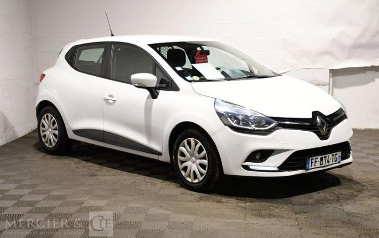 RENAULT CLIO STE AIR MEDIANAV DCI 90 BLANC FF-874-TG