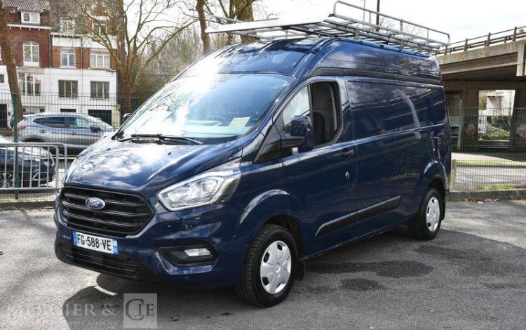 FORD TRANSIT FG L2H2 300 2,0 TDCI 130CH TREND BUSINESS BLEU FG-588-VE