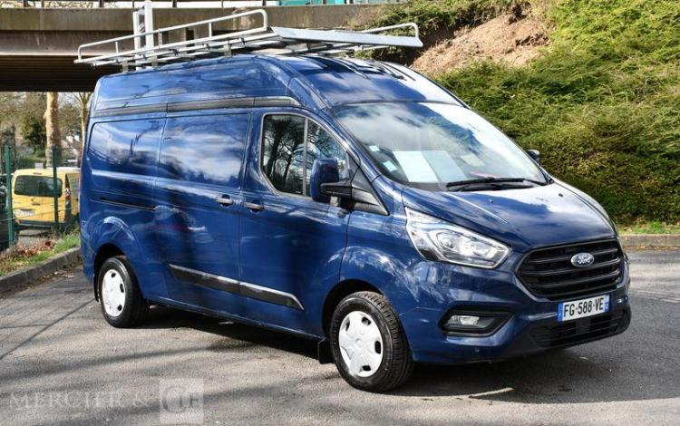 FORD TRANSIT FG L2H2 300 2,0 TDCI 130CH TREND BUSINESS BLEU FG-588-VE