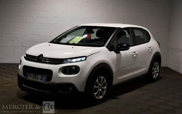 CITROEN C3 1,5 BLUE HDI 100 FEEL BUSINESS START/STOP BLANC FH-055-JC