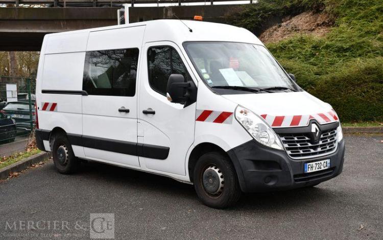 RENAULT MASTER CABINE APPROFONDIE 2.3 DCI 110 35 L2H2 GRAND-CONFORT BLANC FH-732-CA