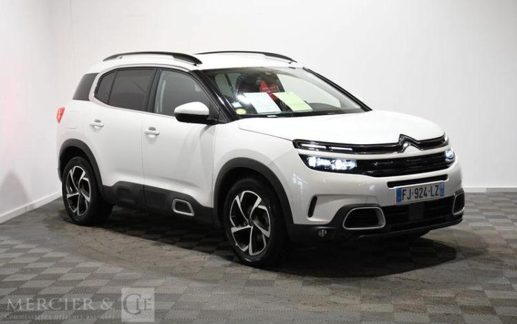 CITROEN C5 AIRCROSS 1,5 BLUE HDI 130 SHINE START/STOP BLANC FJ-924-LZ