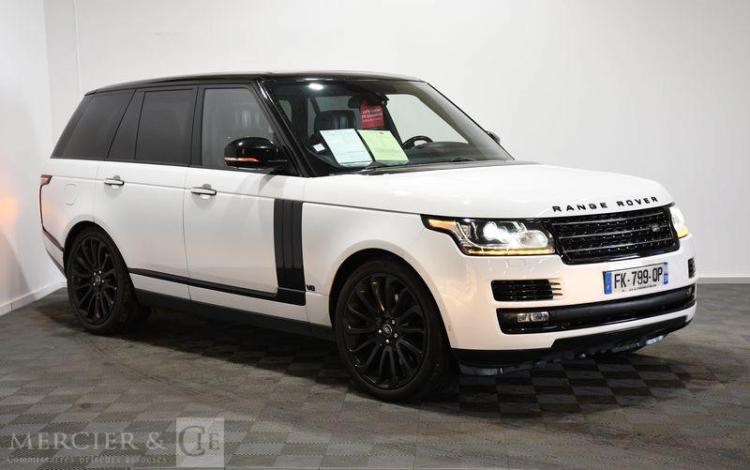 LAND ROVER RANGE ROVER 4,4 SDV8 340 CH AUTOBIOGRAPHY 4WD BLANC FK-799-QP