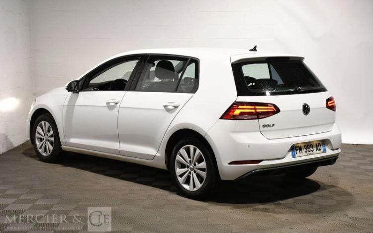 VOLKSWAGEN GOLF 1,6 TDI 115 FAP CONFORT BLANC FM-363-AD