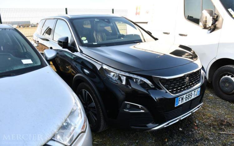 PEUGEOT 5008 2.0 BLUEHDI 180 GT EAT S&S NOIR FM-689-TJ